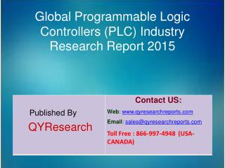 Global Programmable Logic Controllers (PLC) Market 2015 Industry Analysis, Development, Outlook, Growth, Insights, Overv