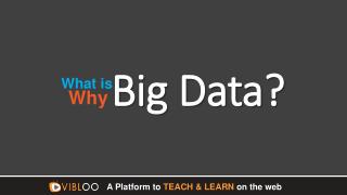 What is Big Data? Why Big data? | Big Data Online Training
