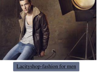 Lacityshop-fashion for men