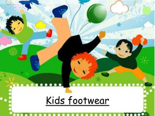Kids footwear