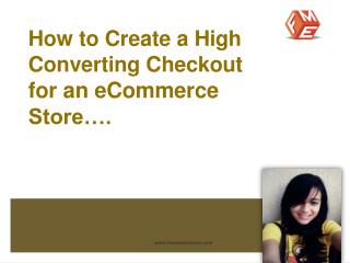 Design an eCommerce Checkout Page that Converts