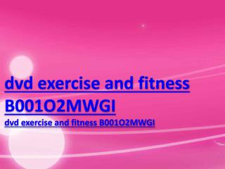 dvd exercise and fitness B001O2MWGI