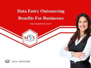 Data Entry Outsourcing Benefits For Businesses