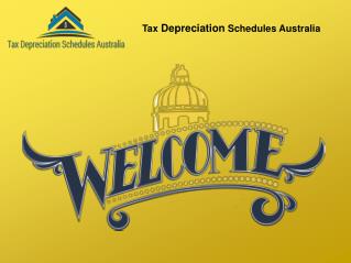 Tax Depreciation Schedules Australia for Schedule Calculator.