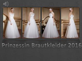 2016 Prinzessin Tüll Brautkleider-Persunkleid