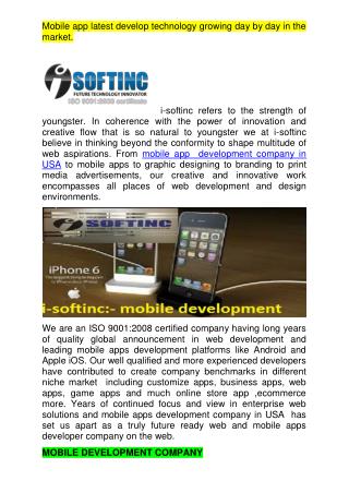 Mobile apps development company victoria,canada,