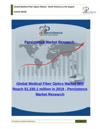 Medical Fiber Optics Market - Analysis, Size, Trend, Share, to 2019