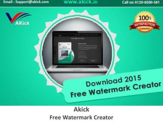AKick - Free Photo Watermark Software | Photo Software