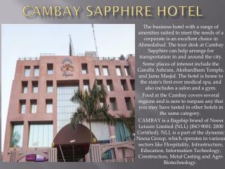 Hotel Cambay Sapphire