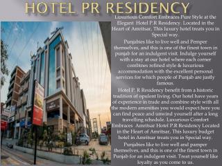Hotel P R Residency