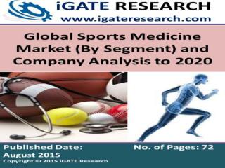 Global Sports Medicine Market (By Segment) and Company Analysis to 2020