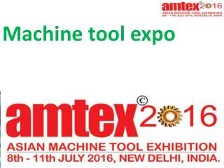 Machine tool expo