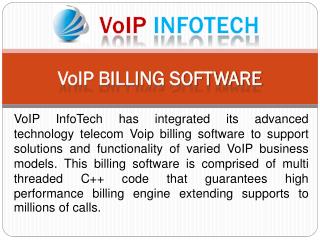 Voip Billing Software