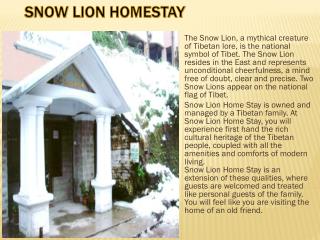 Snowline Homestay