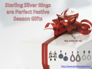 Sterling Silver Rings are Perfect Festive Season Gifts