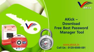 AKick -Get Free Password Manager Software