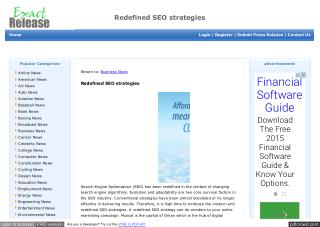 Redefined SEO strategies