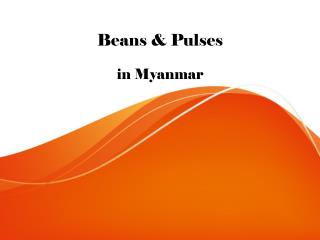 Beans & Grains in Myanmar
