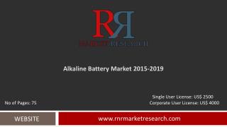In-Depth Alkaline Battery Market Global Analysis and Forecasts 2015 – 2019