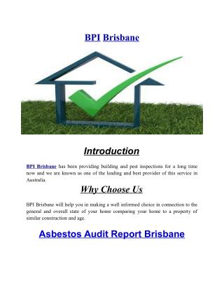 BPI brisbane