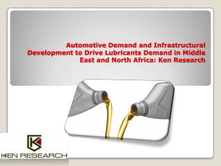 Market Growth Lubricant Saudi Arabia |Development in MENA Lubricant