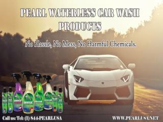 The Effective and Safe Car Cleaning Product from Pearl Waterless