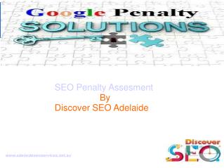 SEO Penalty Assessment service Adelaide