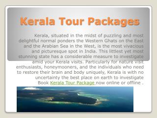Kerala tour packages at Low Price