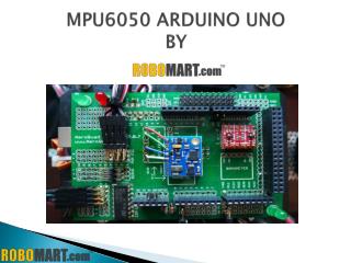 mpu6050 arduino uno By Robomart