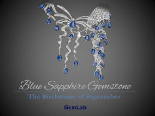 Blue Sapphire - The Birthstone of September