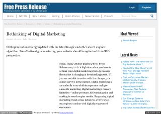 Rethinking of Digital Marketing