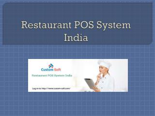 Restaurant POS System India