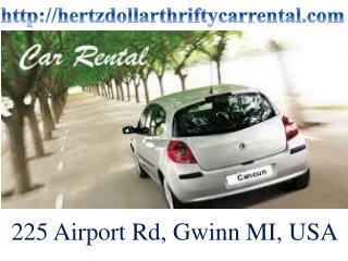 Hertz, Thrifty, Dollar Car Rental Gwinn MI