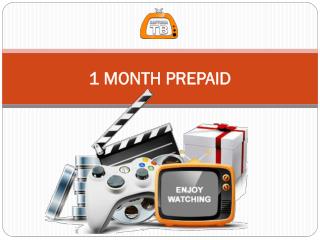 1 MONTH PREPAID