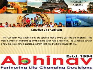 Canadian visa application service