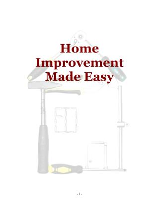 Home Improvement Made Easy