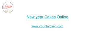 New year Cakes Online | Countryoven