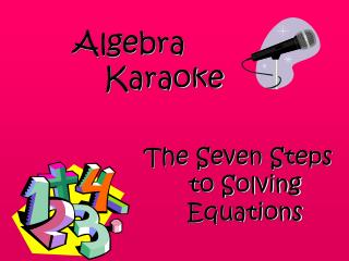 Algebra 		Karaoke