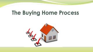 The Buying Home Process