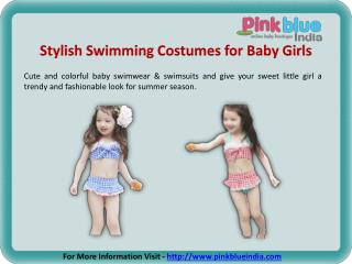 Fashionable Baby Girl Swimsuits in India