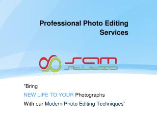 Professional Photo Editing Services