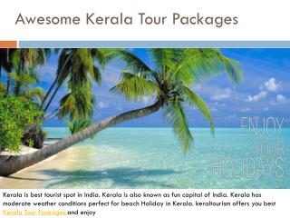 Awesome Kerala Tour Packages