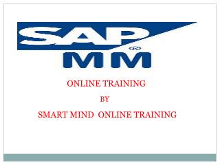 The Best SAP MM Online Training With Certification