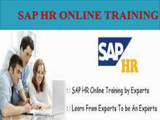 SAP HR Online Training Courses in INDIA, USA, UK,