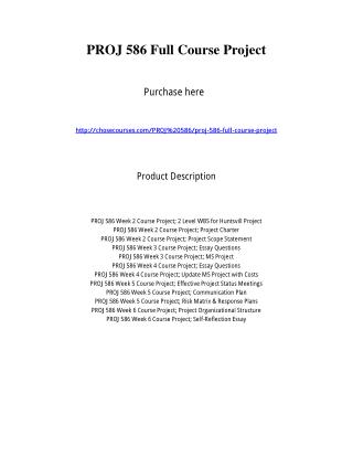 PROJ 586 Full Course Project