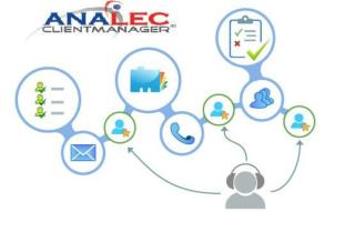 ANALEC ClientManager - Call List Manager, Client Relationship Management, Account Management