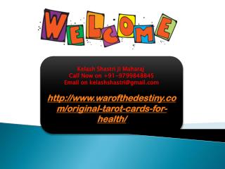 Original Tarot Cards For Health, 9799848845