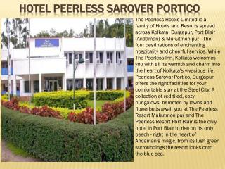 Hotel Peerless Sarover Portico