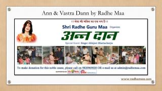Ann & Vastra Dann by Radhe Maa