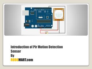 HC-SR501 PIR Motion Sensors Online - Robomart